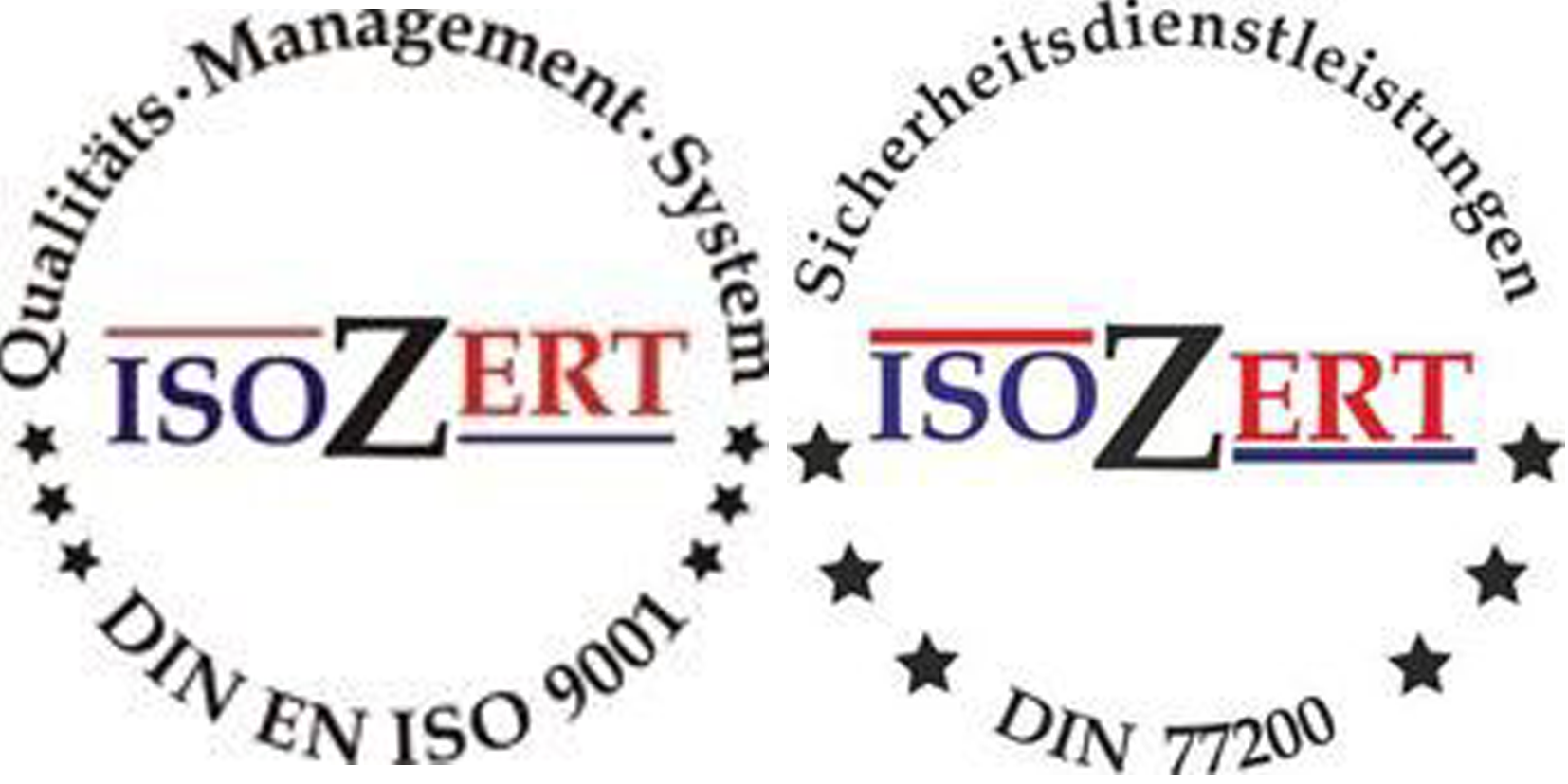 ISOZert DIN EN ISO 9001 & DIN 77200 Zertifizierungen